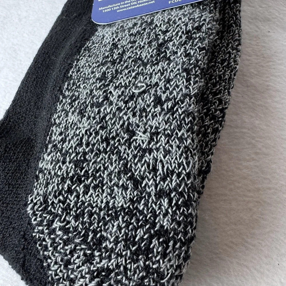 Silver Technology Foot Comfort Diabetic Socks XL Vendor Style Black Anti Odor